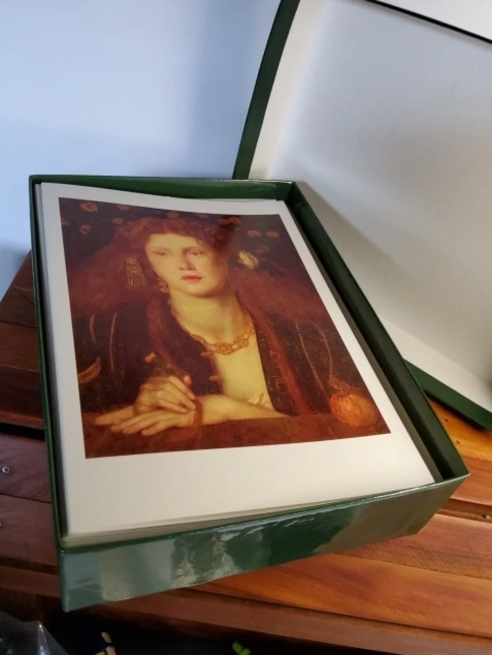 Redheads Museum of Fine Arts Stationery .